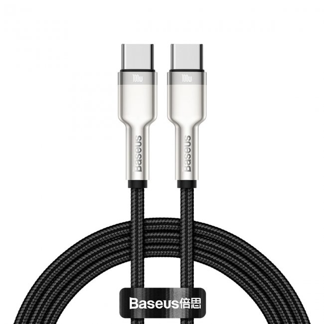 Кабел Baseus Cafule Cable USB-C to USB-C 100W - 1m
