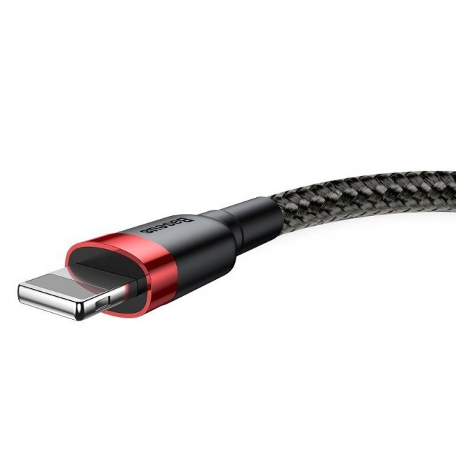 Кабел Baseus Cafule USB Lightning Cable 2.4A 1m