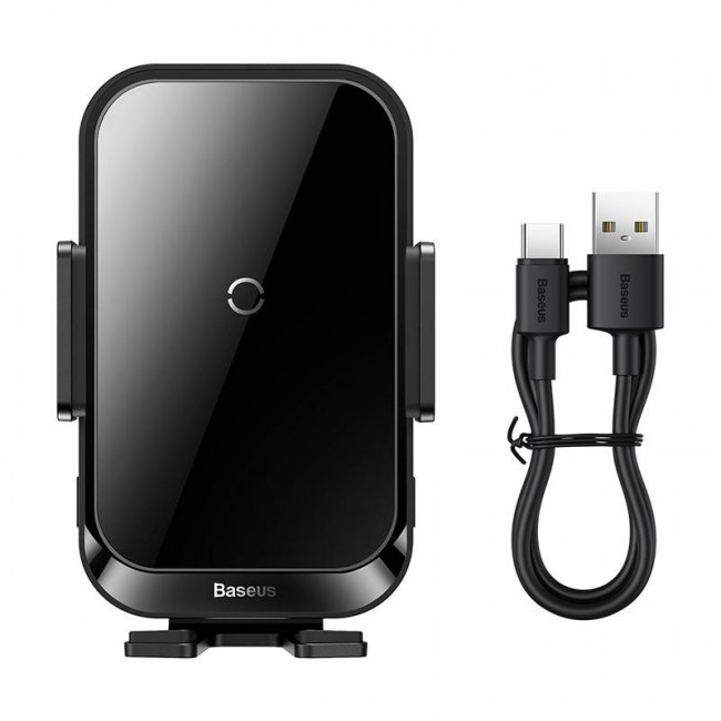 Аксесоар за кола Baseus Car holder Halo with 15W inductive charger