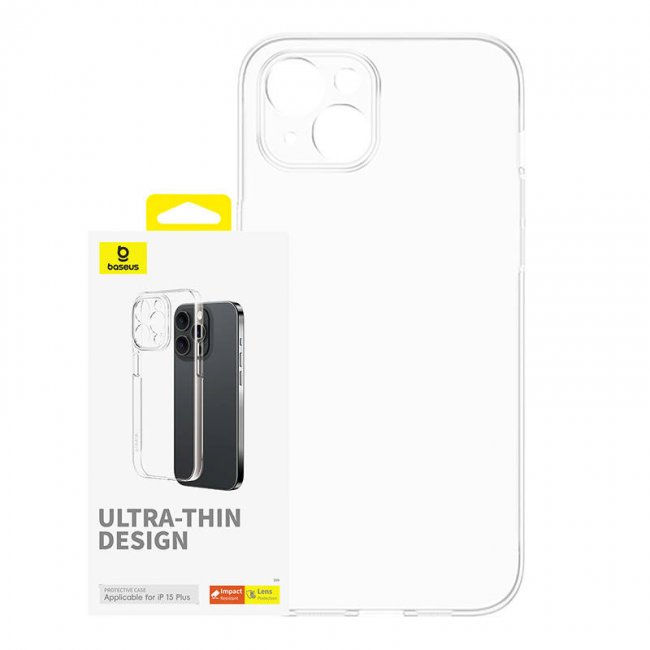 Калъф за мобилен телефон Baseus Case for iPhone 15 Plus OS-Lucent Series