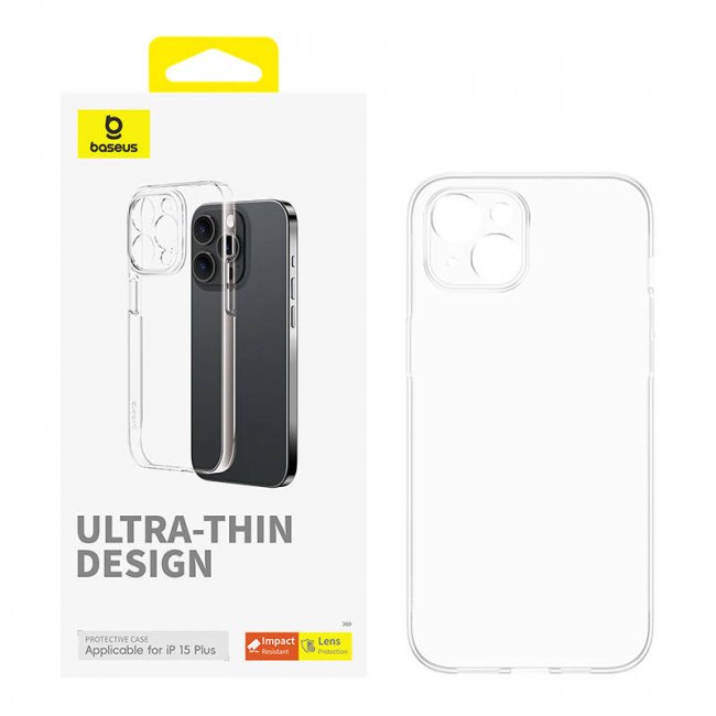 Калъф за мобилен телефон Baseus Case for iPhone 15 Plus OS-Lucent Series