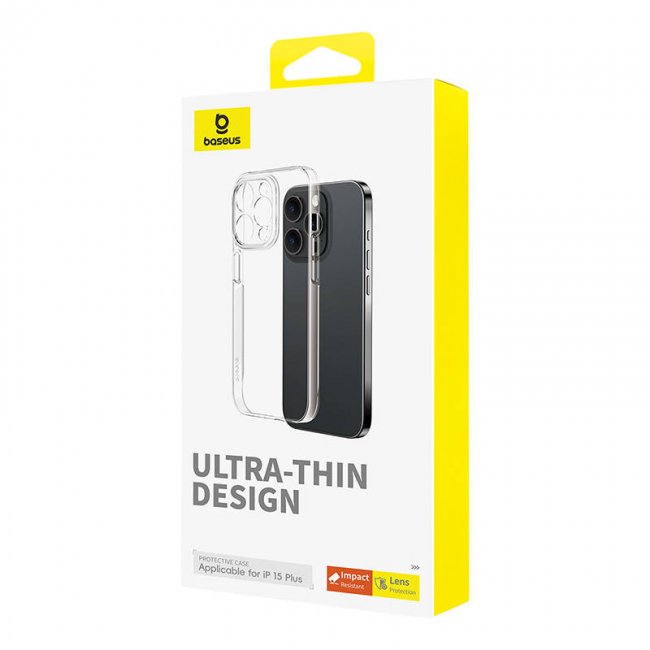 Калъф за мобилен телефон Baseus Case for iPhone 15 Plus OS-Lucent Series
