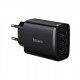 Зарядно устройство Baseus Compact Quick Charger, 3x USB, 17W