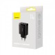 Зарядно устройство Baseus Compact Quick Charger, 3x USB, 17W