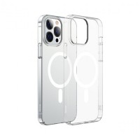 Калъф за мобилен телефон Baseus Crystal Magnetic Case for iPhone 13 Pro - ПРОЗРАЧЕН
