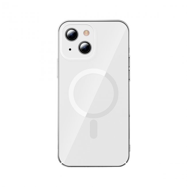 Калъф за мобилен телефон Baseus Crystal Magnetic Glass Case for iPhone 13