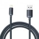 Кабел Baseus Crystal Shine cable USB to Lightning, 2.4A - 2m