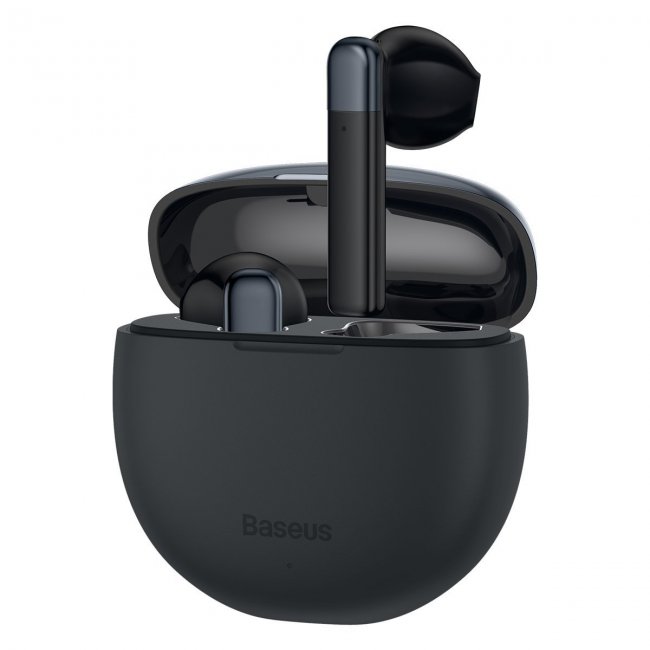 Безжични слушалки Baseus Encok NORA W2 Wireless Headphones - ЧЕРЕН -- BLACK