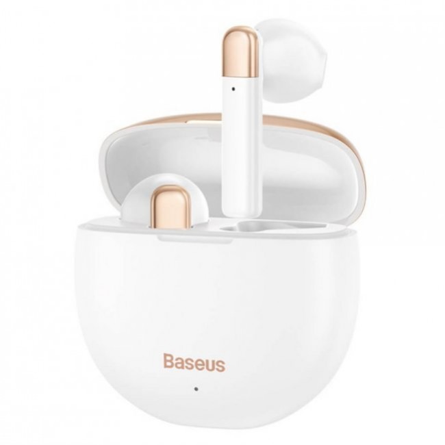 Безжични слушалки Baseus Encok NORA W2 Wireless Headphones - БЯЛ -- WHITE