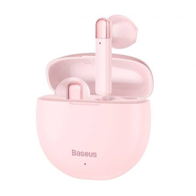 Безжични слушалки Baseus Encok NORA W2 Wireless Headphones - РОЗОВ -- PINK