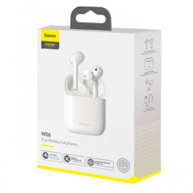 Слушалки Baseus Encok W06 Wireless Headphones - Безжични слушалки