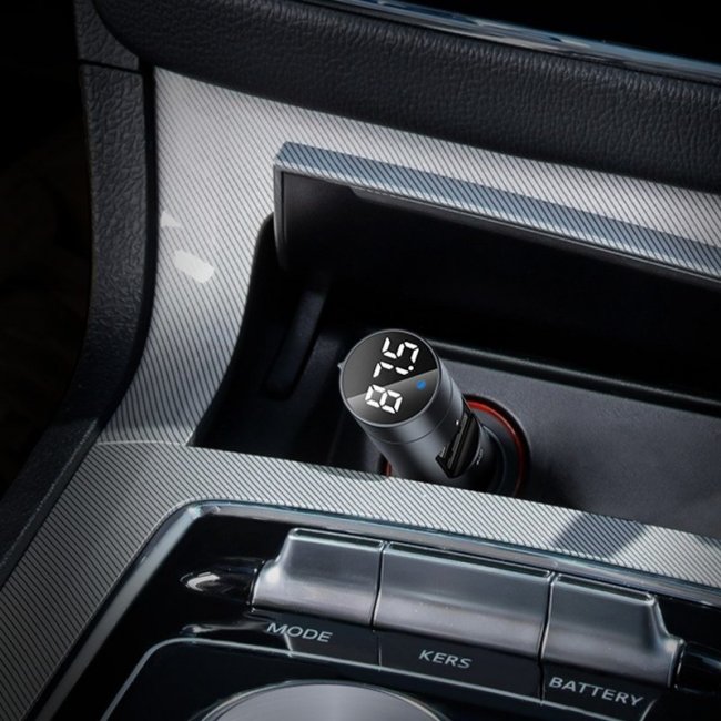 Зарядно устройство Baseus Energy Column Car WiFi MP3 5V/3.1AW