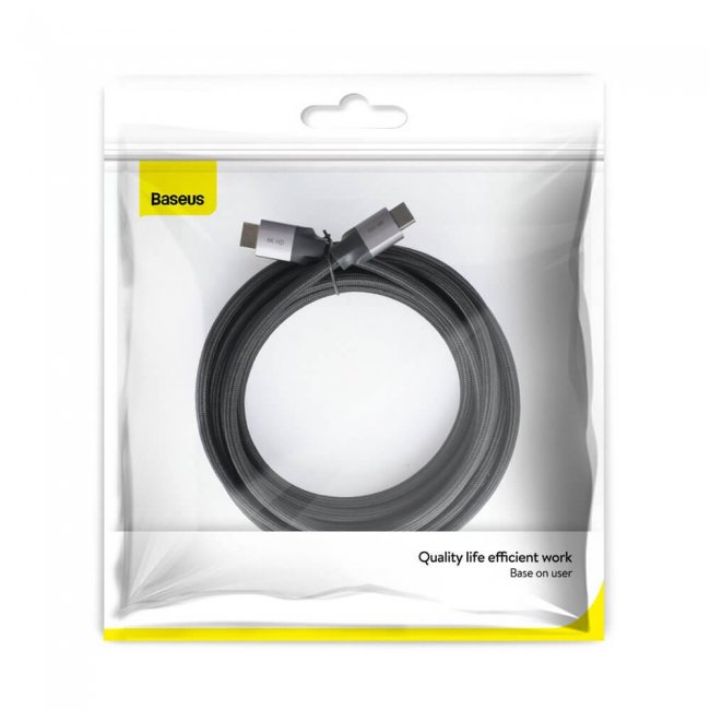 Кабел Baseus Enjoyment Series 4K HDMI to HDMI 5m