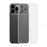 Калъф за мобилен телефон Baseus Frosted Glass Case for iPhone 13 Pro - ПРОЗРАЧЕН