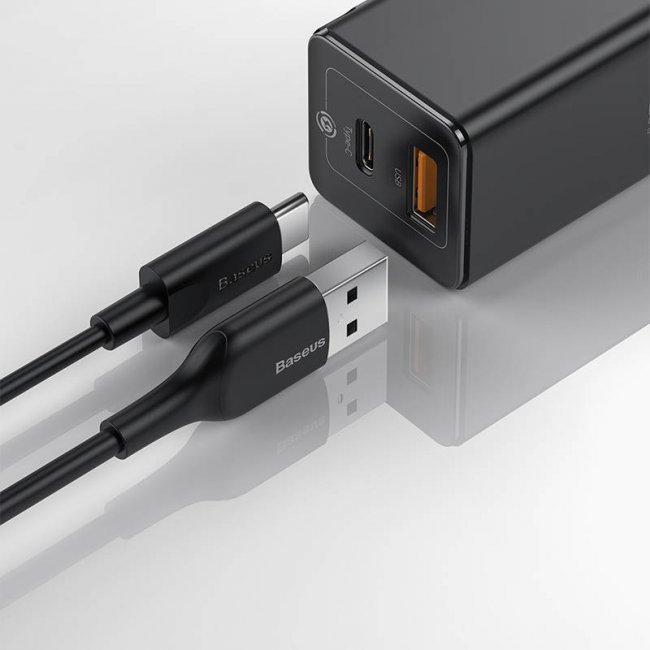 Зарядно устройство Baseus GaN2 Quick Charger GaN2 C+U, 45W