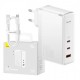 Зарядно устройство Baseus GaN5 Pro Wall charger  2xUSB-C + USB, 140W - БЯЛ -- WHITE