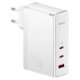 Зарядно устройство Baseus GaN5 Pro Wall charger  2xUSB-C + USB, 140W - БЯЛ -- WHITE
