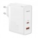 Зарядно устройство Baseus GaN5 Pro Wall charger USB-C + USB, 100W + 1m cable