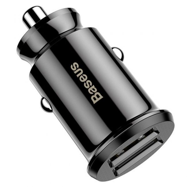 Зарядно устройство Baseus Grain Car Charger (Dual USB 5V 3.1A )