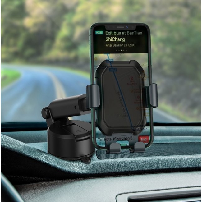 Аксесоар за кола Baseus Гравитационна стойка за кола за телефон Baseus Tank с вендуза
