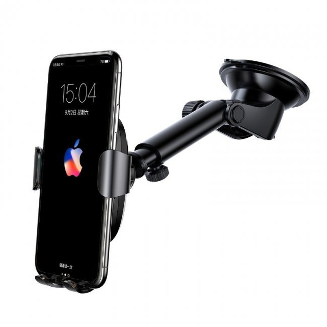 Аксесоар за кола Baseus Gravity Car Mount with inductive charger Qi