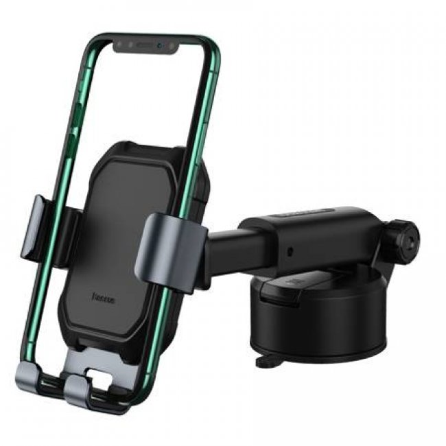 Стойка за кола Baseus Gravity car mount for phone with suction cup - ЧЕРЕН -- BLACK