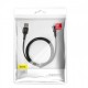 Кабел Baseus Halo Data cable Lightning with LED lamp 1.5A 2m