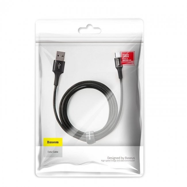 Кабел Baseus Halo data cable Micro 2A 3m