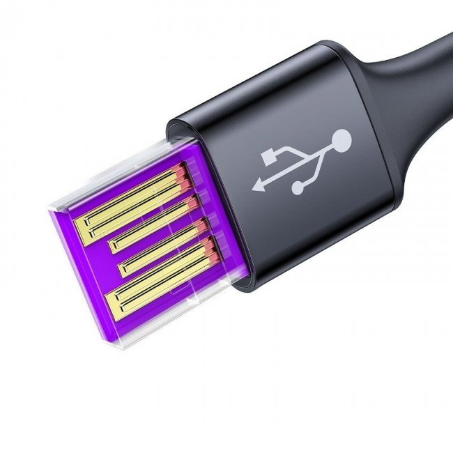 Кабел Baseus Halo data cable USB-C 0.5m 40W