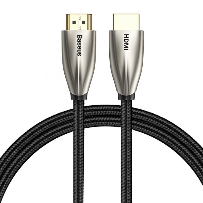 Кабел Baseus Horizontal 4K HDMI Male To 4K HDMI Male Adapter Cable 2M