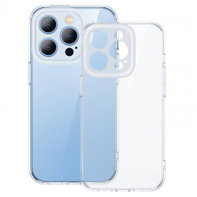 Калъф за мобилен телефон Baseus Illusion Case, lens frames, tempered glass set for iPhone 14 Pro Max