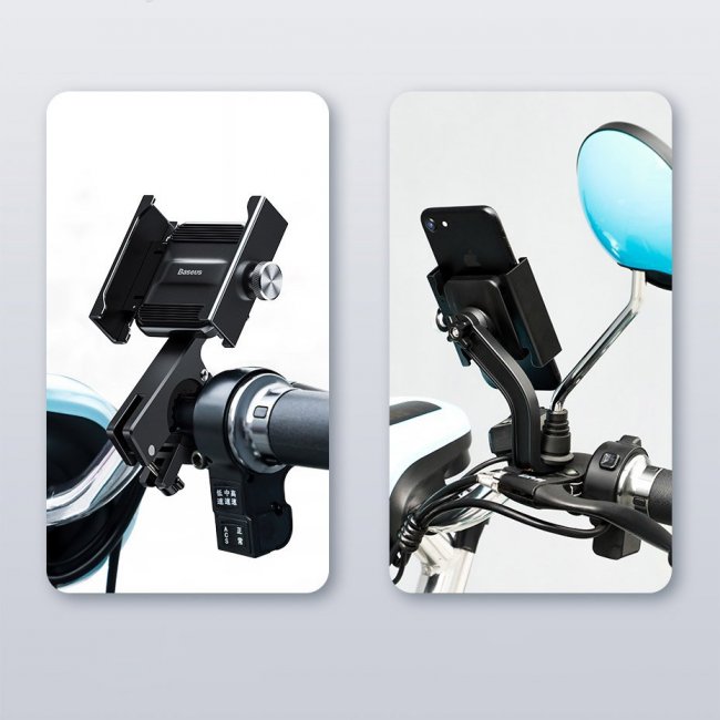 Аксесоар за кола Baseus Knight Motorcycle holder bicycle CRJBZ-0S