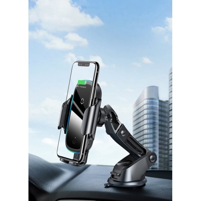 Аксесоар за кола Baseus Light Electric Car Holder with Qi inductive charger