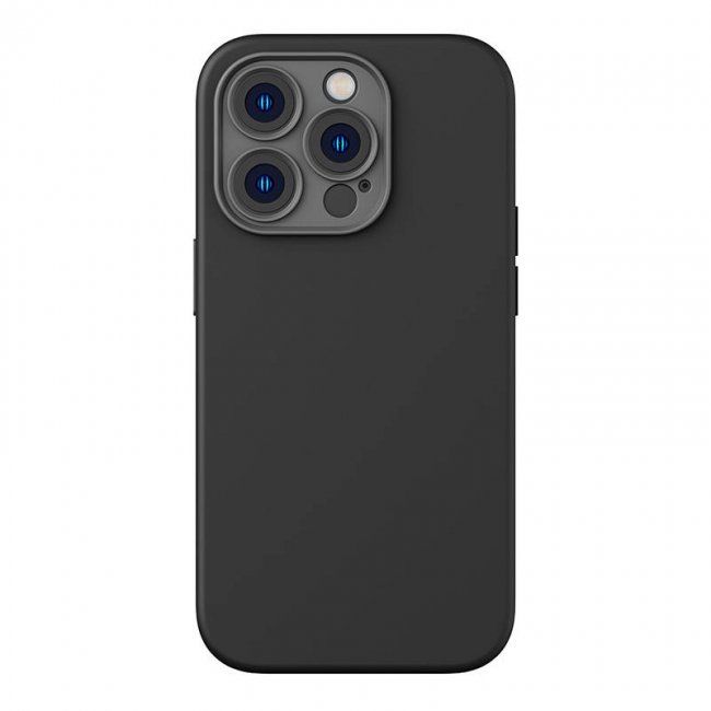 Калъф за мобилен телефон Baseus Liquid Silica Case and Tempered Glass set for iPhone 14 Pro