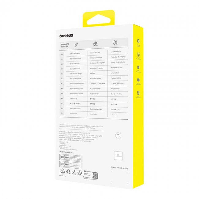 Калъф за мобилен телефон Baseus Magnetic Phone Case for iPhone 15 Pro OS-Lucent Series