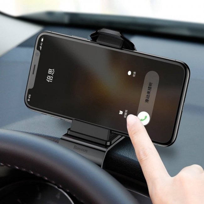 Аксесоар за кола Baseus Mouth dashboard car mount for smartphone - държач за кола