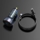 Зарядно устройство Baseus Particular Digital Display QC+PPS Car Charger 65W