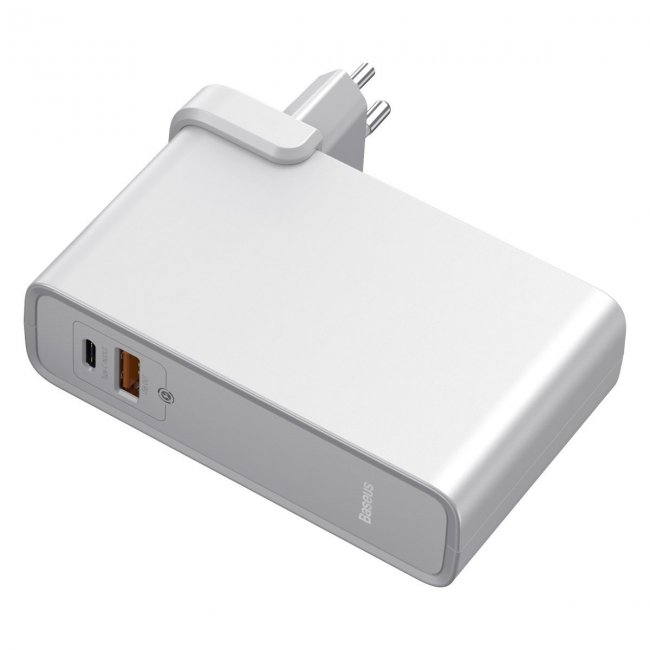 Външна Батерия POWER BANK Baseus Power Station (GaN) 2in1 Quick Charge Power bank & Charger C+U 10000mAh 45W