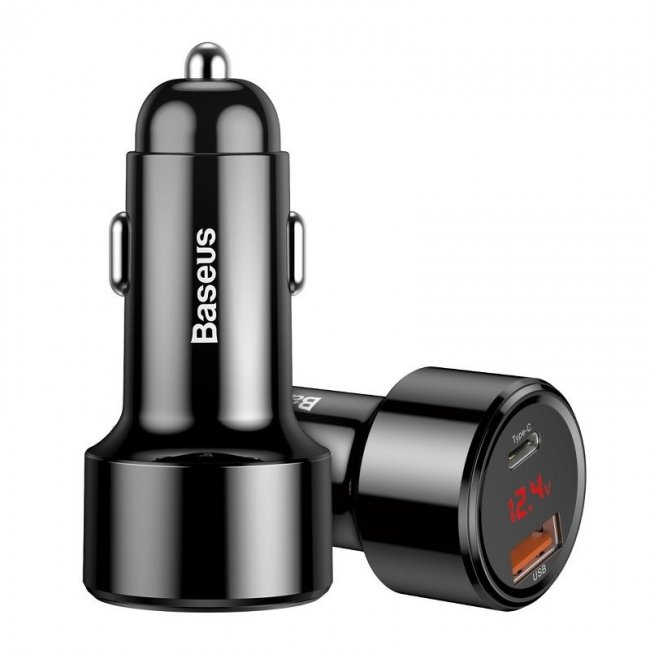 Зарядно устройство Baseus PPS Magic Car Charger USB + USB-C QC 4.0 PD 45W