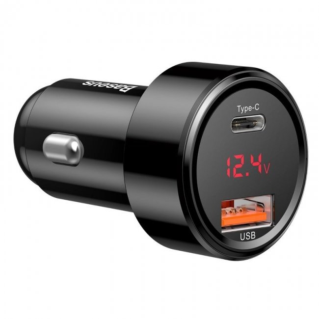 Зарядно устройство Baseus PPS Magic Car Charger USB + USB-C QC 4.0 PD 45W