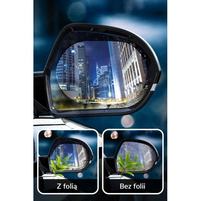 Аксесоар за кола Baseus Rainproof film for car mirror 2pcs. Фолио за автомобилни огледала