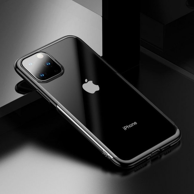 Калъф за мобилен телефон Baseus Shining Case Apple Iphone 11 Pro - ЧЕРЕН