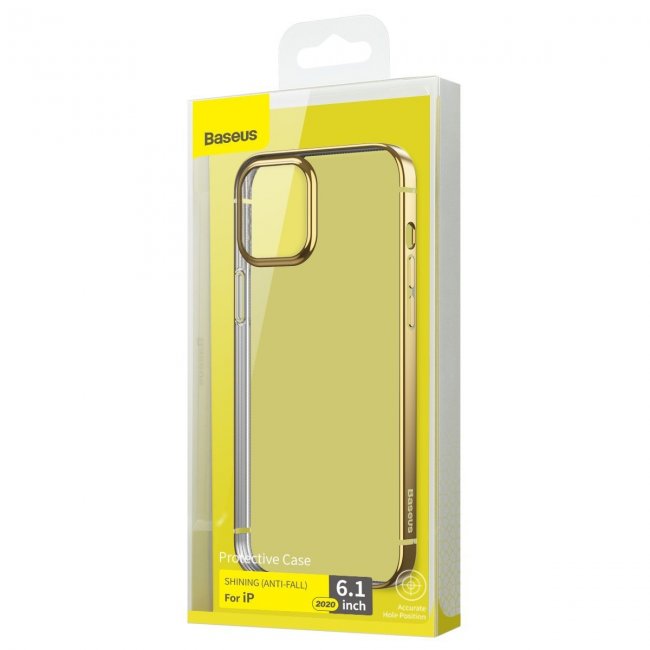 Калъф за мобилен телефон Baseus Shining Case For iPhone 12 / iPhone 12 Pro