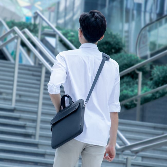 Раница и чанта за лаптоп Baseus Shoulder bag for laptops up to 16" - Чанта през рамо за лаптопи до 16 "