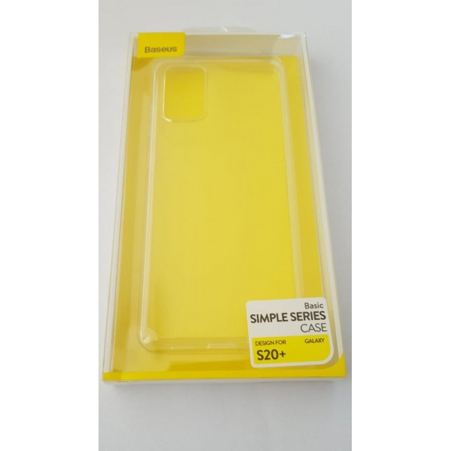 Калъф за мобилен телефон Baseus Simple Series Case Samsung Galaxy S20+ G985