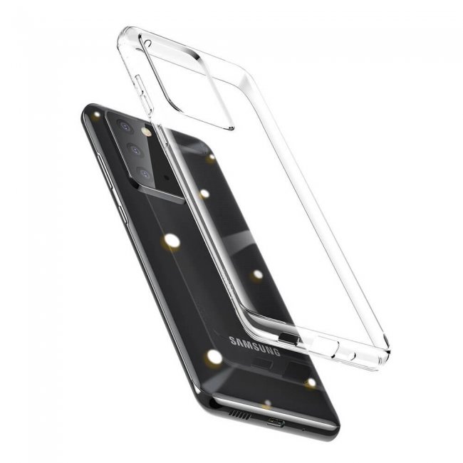 Калъф за мобилен телефон Baseus Simple Series Case Samsung Galaxy S20 Ultra G988