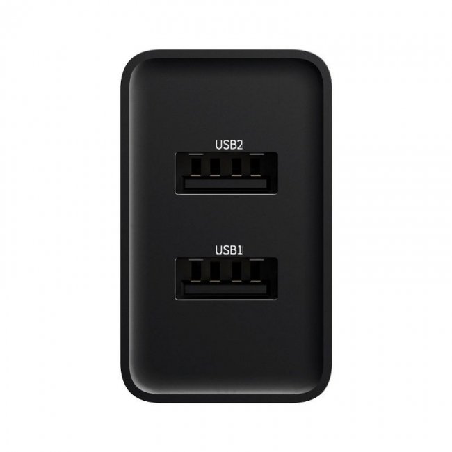 Зарядно устройство Baseus Speed Mini Dual U Charger 10.5W (EU) Black