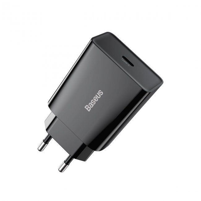 Зарядно устройство Baseus Speed Mini Quick Charger, USB-C, PD, 3A, 20W