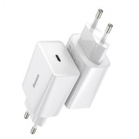 Зарядно устройство Baseus Speed Mini Quick Charger, USB-C, PD, 3A, 20W