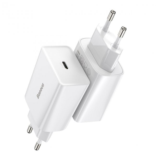 Зарядно устройство Baseus Speed Mini Quick Charger, USB-C, PD, 3A, 20W